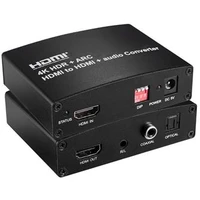 PremiumCord HDMI2.0 Repeater+Audio extractor 4Kx2K@60Hz s oddelením audia, stereo jack, Toslink, RCA - Ostatné