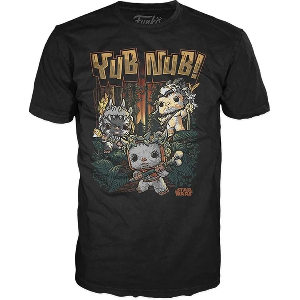 Funko Boxed Tee: Star Wars: Return of the Jedi - Ewok S - Tričká - Obrázok S1OA000P01