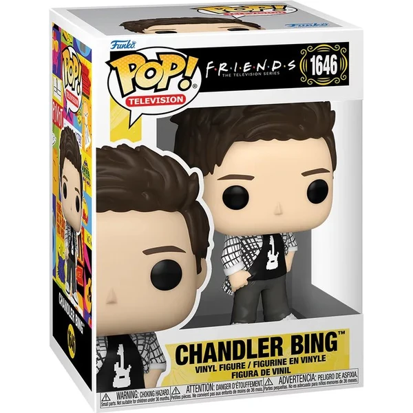 Funko POP! #1646 TV: Friends S6 - Chandler Bing (College Outfit) - Funko POP! - Obrázok S1RA000J01