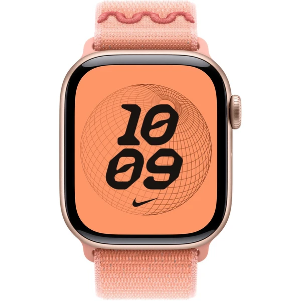 Apple Watch 42/41/40/38mm Alpenglow Pink prevliekací športový remienok Nike - Remienky - Obrázok S21I000K01