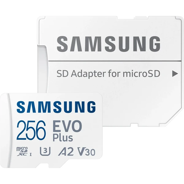Samsung EVO Plus microSDXC 256GB + SD adaptér - Pamäťové karty - Obrázok S286000L01