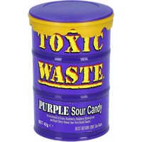 Kyslé cukríky Toxic Waste - Fialový súdok 42g - Cukrovinky