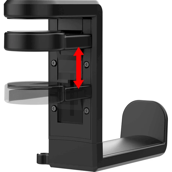 Yenkee YHS 02BK HINGE držiak na slúchadlá čierny - Držiaky - Obrázok S2JQ000K01