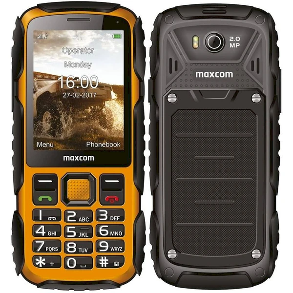 MaxCom MM920L žltý - Mobilné telefóny - Hlavný obrázok