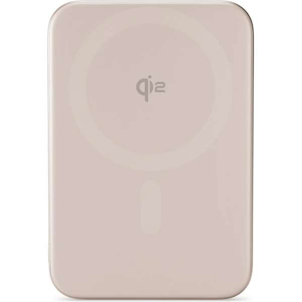 iWant Qi2 MagSafe 5000mAh Slim Alu Mag+ hliníková powerbanka púštna titan - Powerbanky - Obrázok S30C000P01