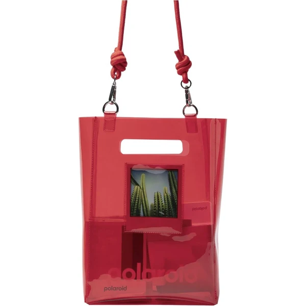 Polaroid TPU Bucket Bag taška červená - Tašky - Obrázok S36B000O01