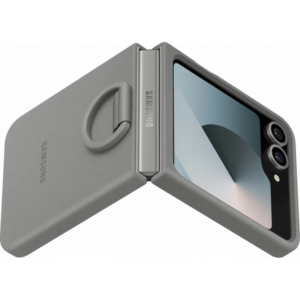 Samsung Silicone Case kryt Galaxy Z Flip6 sivý - Puzdra - Obrázok S3E7000L01