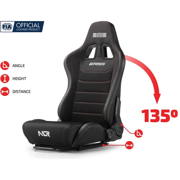 Next Level Racing ELITE ERS5 Reclining Seat Fabric & SIMAERO Mesh Edition herná sedačka - Herné sedačky - Obrázok S3JK000K01