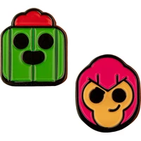 Set odznakov Brawl Stars - Colt & Spike - Odznaky