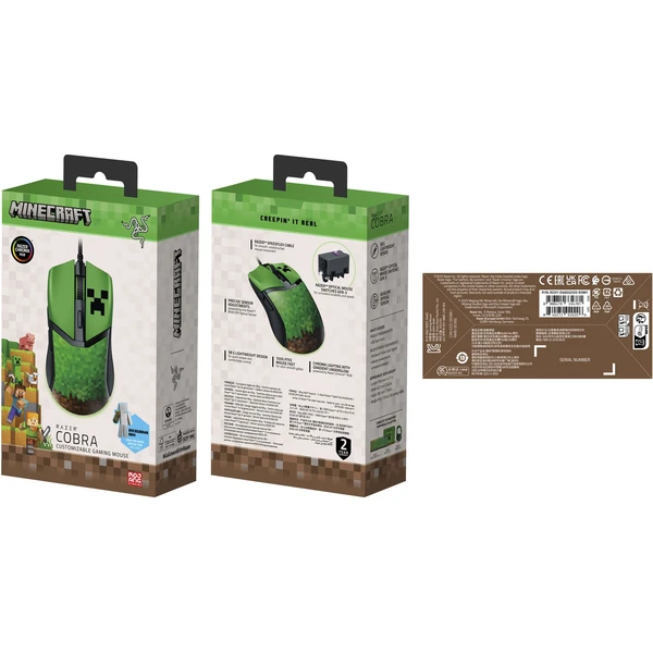 Razer Cobra Minecraft Ed. - Myši - Obrázok S3QD000J01