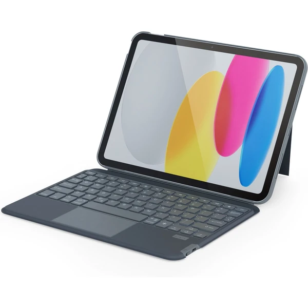 iWant puzdro s podsvietenou klávesnicou pre Apple iPad Air 11" (2025) (slovensky) šedé - Puzdra s klávesnicou - Obrázok S3U2000O01