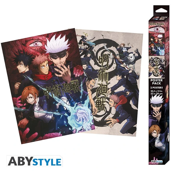 Set 2 plagátov Jujutsu Kaisen - Group & Schools (52x38 cm) - Plagáty - Hlavný obrázok