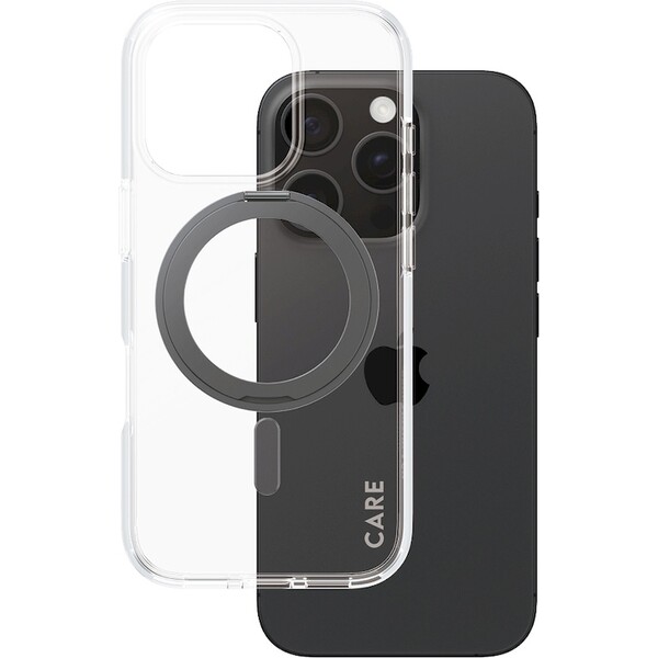 E-shop PanzerGlass® CARE kryt Apple iPhone 16 Pro MagSafe KickStand číry/čierny