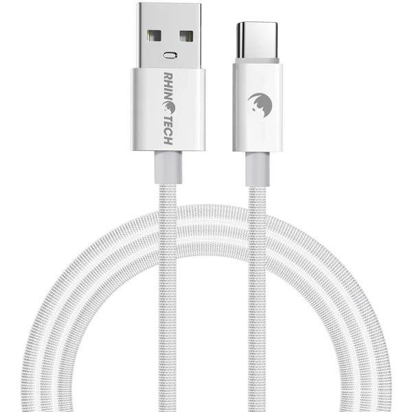 RhinoTech USB-A/USB-C napájací kábel 27W 1m biely - Káble a redukcie - Hlavný obrázok