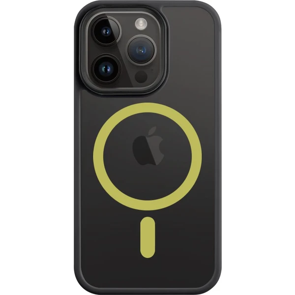 Tactical MagForce Hyperstealth 2.0 kryt iPhone 14 Pre Max Black/Yellow - Puzdra - Obrázok S455000P01