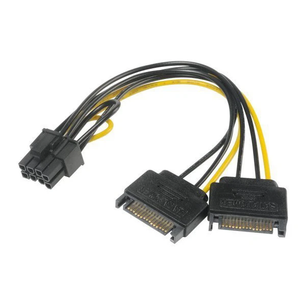 Akasa redukcia 2x SATA na 8pin PCIe 2.0 - Káble a redukcie - Hlavný obrázok