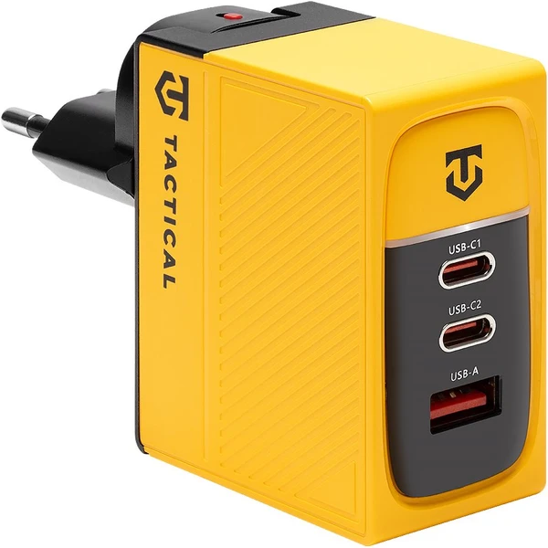 Tactical Nett Warrior GaN 100W nabíjačka žltá - Nabíjačky - Obrázok S4A8000701