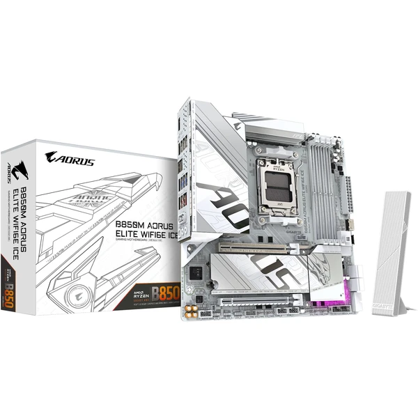 GIGABYTE B850 AORUS ELITE WIFI6E ICE - Základné dosky - Obrázok S4BB000O01