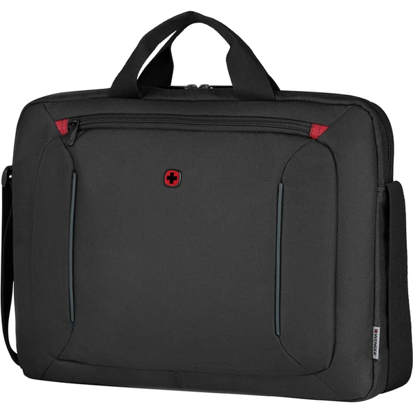 WENGER BQ 16" Slim Case taška na notebook čierna - Batohy - Obrázok S4P2000N01