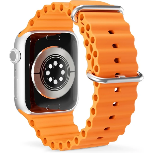 Epico Ocean remienok pre Apple Watch 42/44/45/46/49mm oranžový - Remienky - Obrázok S4U3000L01