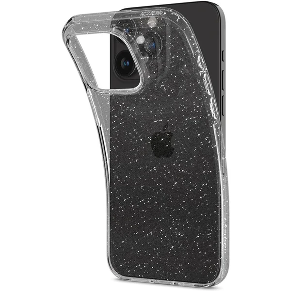 Spigen Liquid Crystal Glitter kryt iPhone 15 Pro  trblietavý - Puzdra - Obrázok S4U8000601