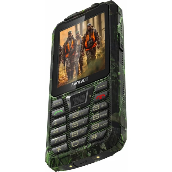 EVOLVEO StrongPhone Z6 zelená kamufláž - Mobilné telefóny - Obrázok S4V4000K01