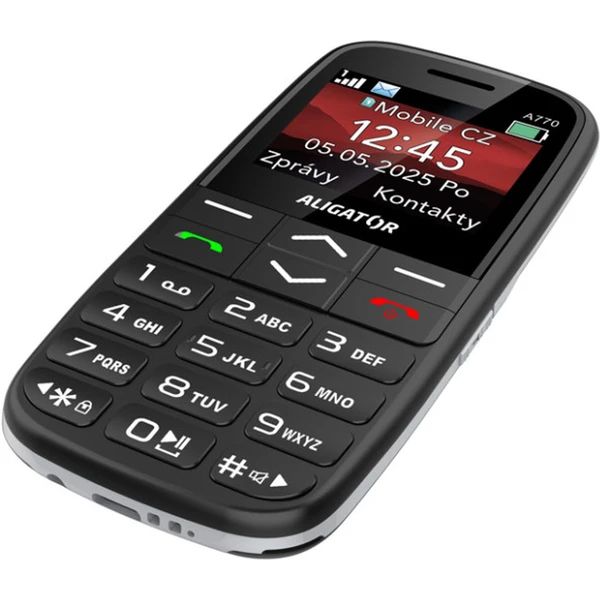 ALIGATOR A770 Senior + stolná nabíjačka čierny - Mobilné telefóny - Obrázok S4WG000J01