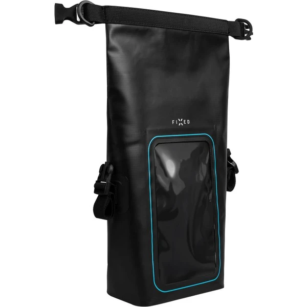FIXED Float Bag 3L vodeodolný vak s vreckom pre mobilný telefón čierny - Puzdra - Obrázok S555000N01
