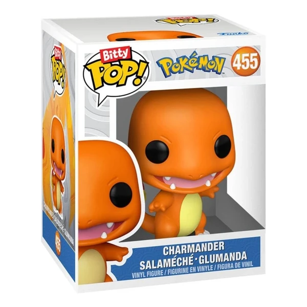 Funko Bitty POP! #455 Pokemon - Charmander 4-pack - Funko POP! - Obrázok S57G000K01
