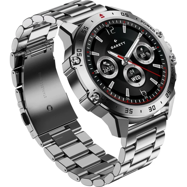 Garett Smartwatch V14 strieborné - Inteligentné hodinky - Obrázok S5GE000O01