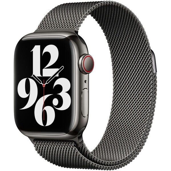 Apple Watch 41/40/38mm grafitovo šedý ťah