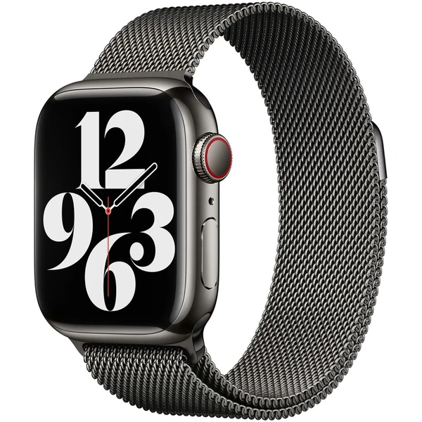 Apple Watch 41/40/38mm grafitovo šedý ťah - Remienky - Hlavný obrázok