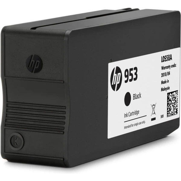 HP L0S58AE č. 953 Čierna originálna - Cartridge - Hlavný obrázok