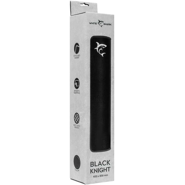 White Shark BLACK-KNIGHT herná podložka pod myš - Podložky - Obrázok S5K7000K01