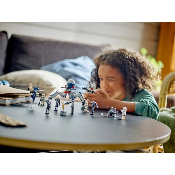 LEGO®Star Wars™ 75372 Bojový balíček klonového vojaka a Bojového droida - LEGO - Obrázok S5O4000J01