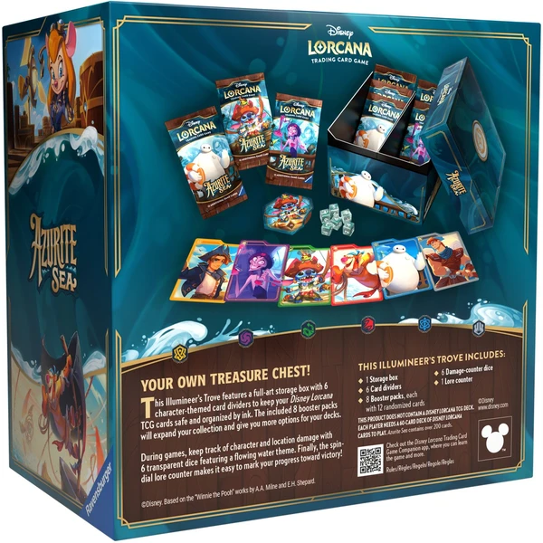 Disney Lorcana: Azurite Sea - Trove Pack - Disney Lorcana TCG - Obrázok S5O9000P01