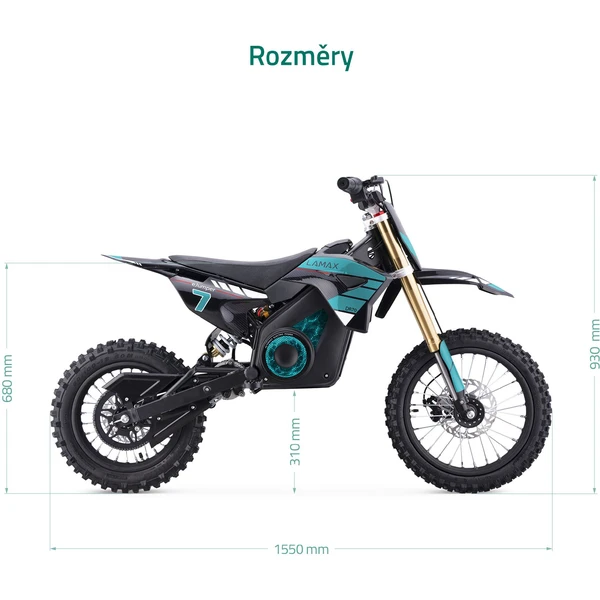 LAMAX eJumper DB70 (assembled) elektrická motorka - Elektrické motorky - Obrázok S5OL000K01