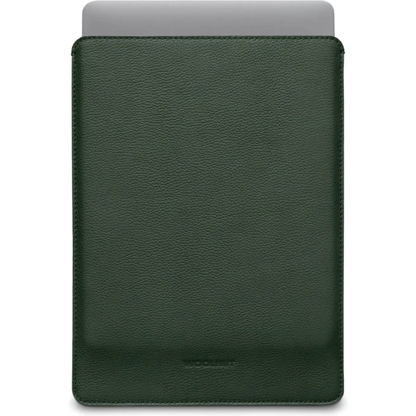 Woolnut kožené Sleeve púzdro pre 14" MacBook Pro tmavo zelené - Puzdra - Hlavný obrázok