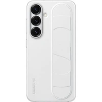 Samsung Standing Grip Case kryt s pútkom Galaxy S25 biely - Puzdra