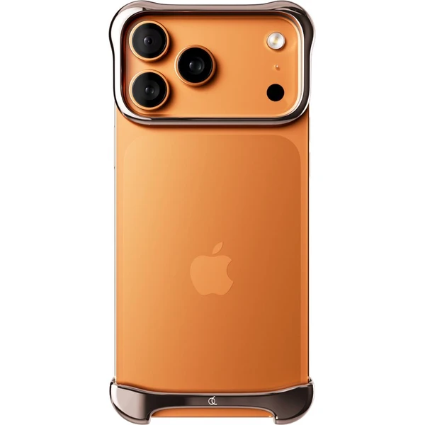 Arc Pulse hliníkový ochranný rám iPhone 17 Pro ružový bronz - Puzdra - Obrázok S6DJ000K01