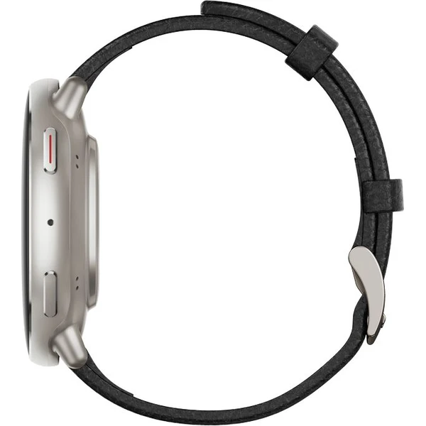 Amazfit Active 2 NFC kožené múdre hodinky čierne - Inteligentné hodinky - Obrázok S6IC000O01