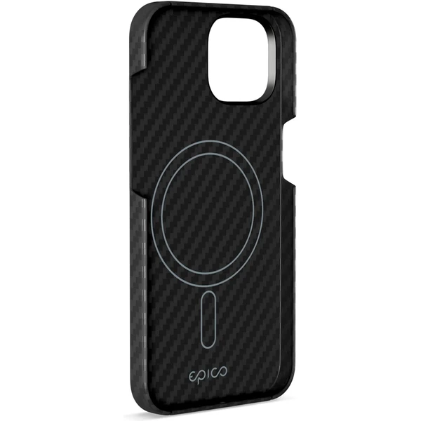 Epico Mag+ Carbon kryt pre iPhone 16 čierna - Puzdra - Obrázok S6L7000K01