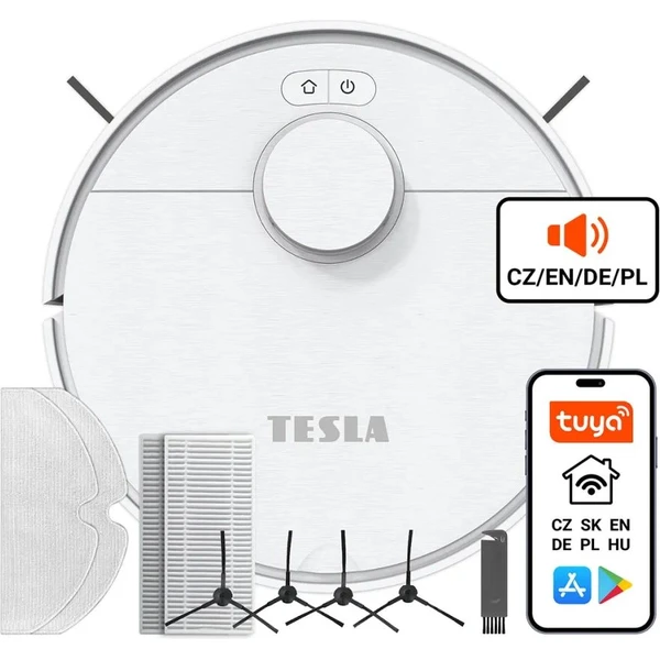 TESLA RoboStar iQ550 robotický vysávač biely - Robotické vysávače - Hlavný obrázok