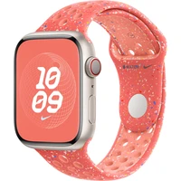 Apple Watch 49/45/44/42mm horúco oranžový športový remienok Nike M/L - Remienky