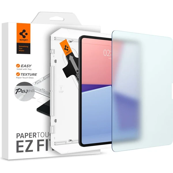 Spigen Paper Touch EZ Fit matné sklo na písanie a kreslenie iPad Pro 13" (2025) - Ochranné fólie a sklo - Hlavný obrázok