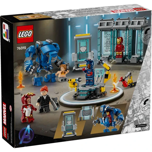 LEGO Marvel 76315 Iron Man a jeho laboratórium: Sieň brnenia - LEGO - Obrázok S77G000N01
