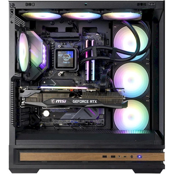 ZALMAN P40 Namu čierna - Počítačové skrine - Obrázok S77K000K01