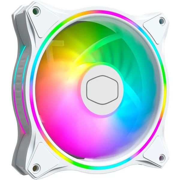 Cooler Master MasterFan MF120 Halo 3in1 biely - Ventilátory pre PC - Obrázok S7U1000K01