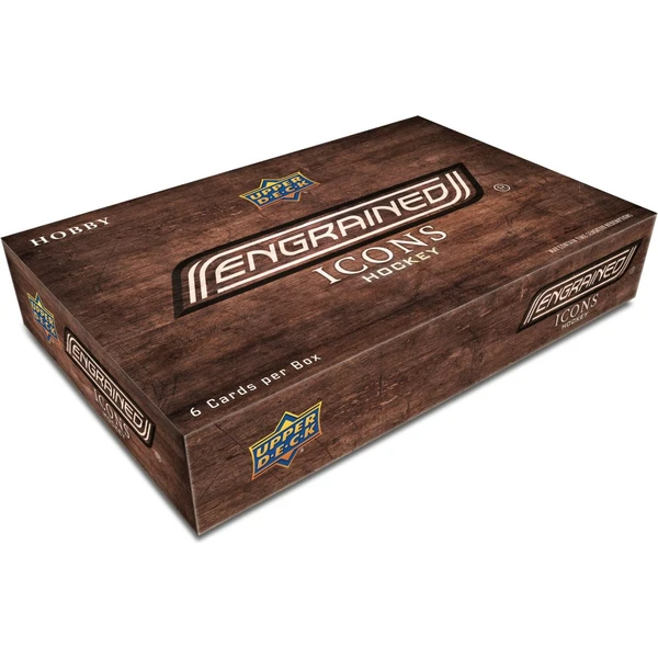 Hokejové karty 2024-25 Upper Deck Engrained Icons Hockey Hobby Box - Hokejové karty - Hlavný obrázok