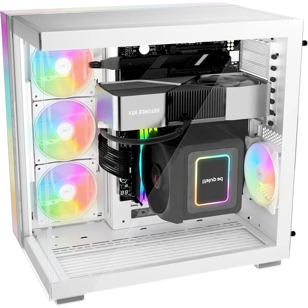 Be quiet! LIGHT BASE 600 DX biela - Počítačové skrine - Obrázok S89B000L01